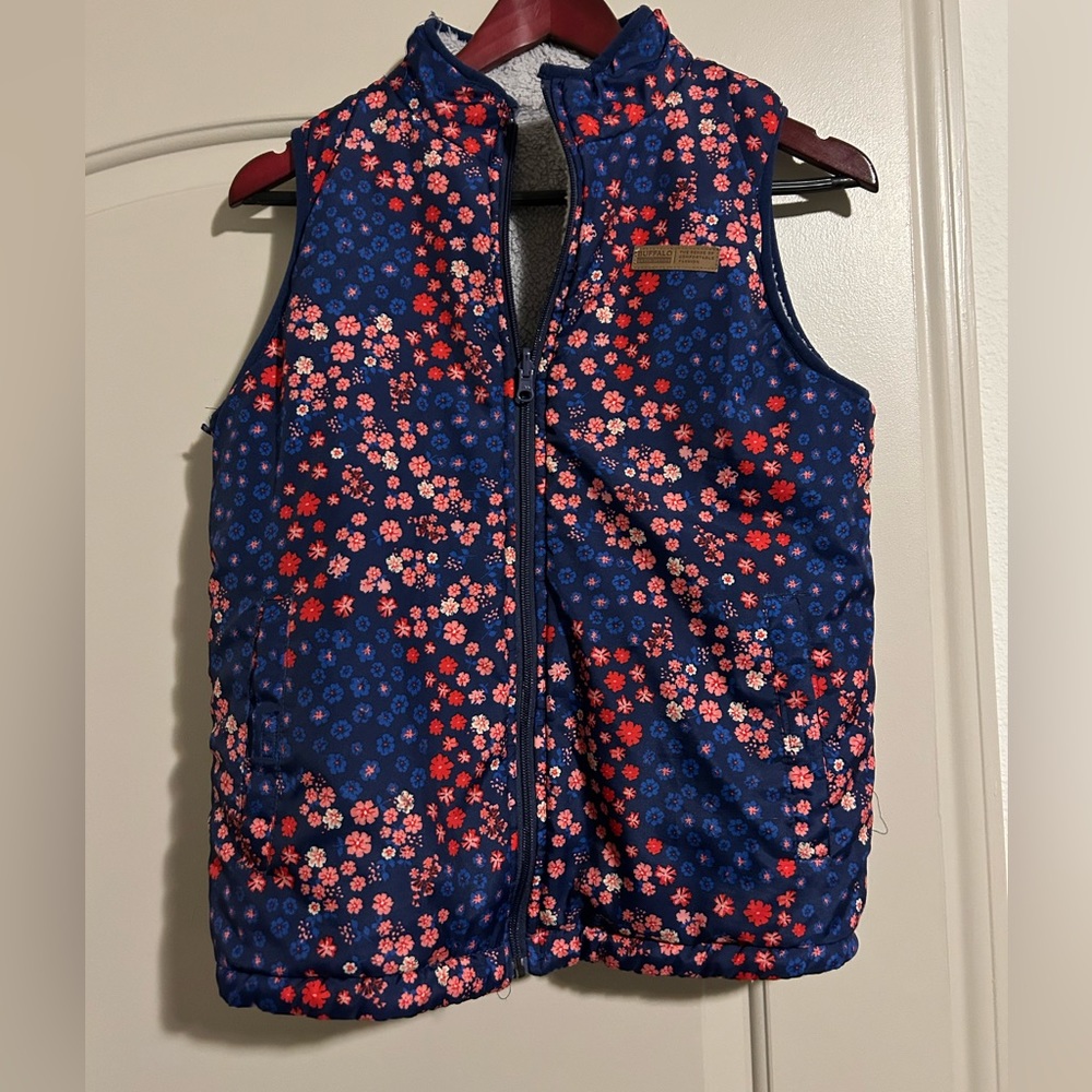 Buffalo David Bitton floral colorful vest